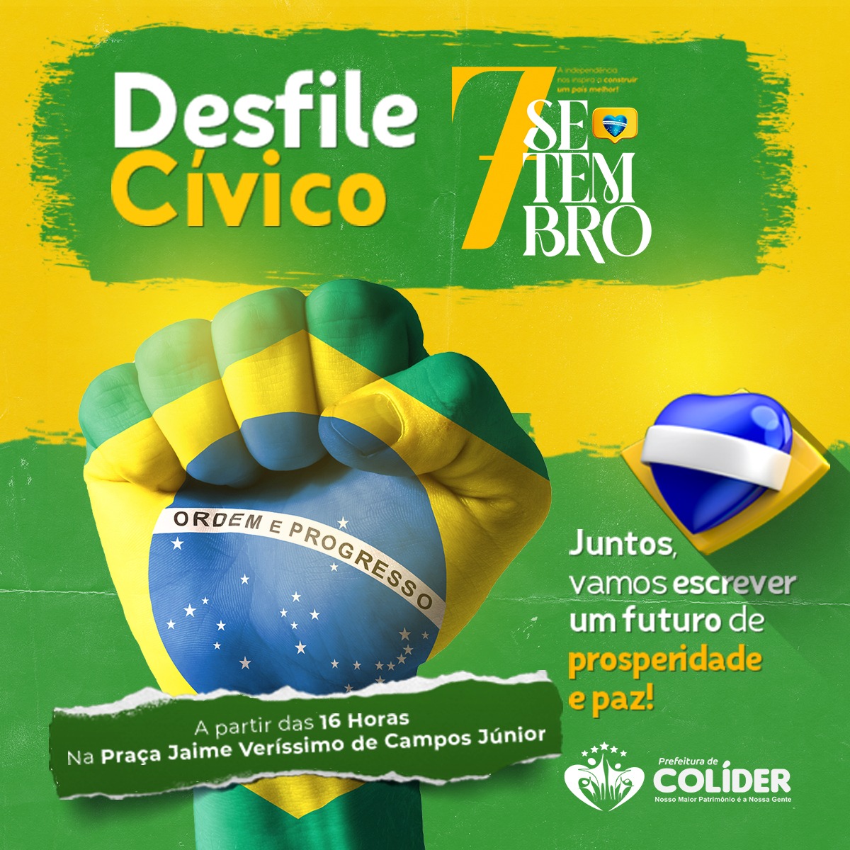 COLÍDER SE PREPARA PARA REVIVER A TRADIÇÃO DO DESFILE CÍVICO EM COMEMORAÇÃO À INDEPENDÊNCIA DO BRASIL