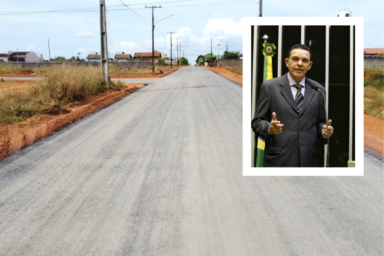 JUARA: Obras de asfalto são inauguradas com apoio do Deputado Federal Juarez Costa