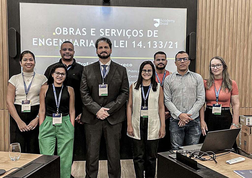 Servidores públicos participam de capacitação sobre obras e serviços de engenharia