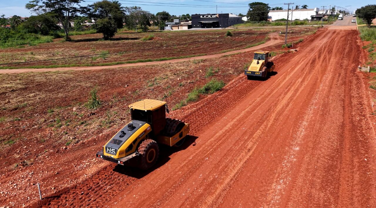 Obras de Infraestrutura Avançam na Avenida Sebastião Alves Júnior em Matupá