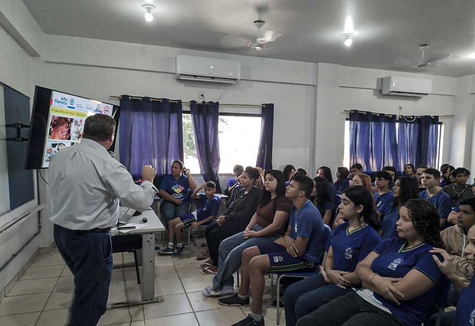 Saúde com Foco na prevenção nas escolas de Alta Floresta