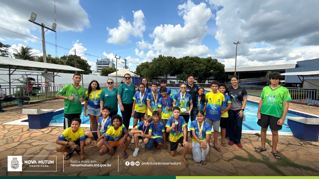 Despertando Talentos garante 2º lugar geral em campeonato de natação