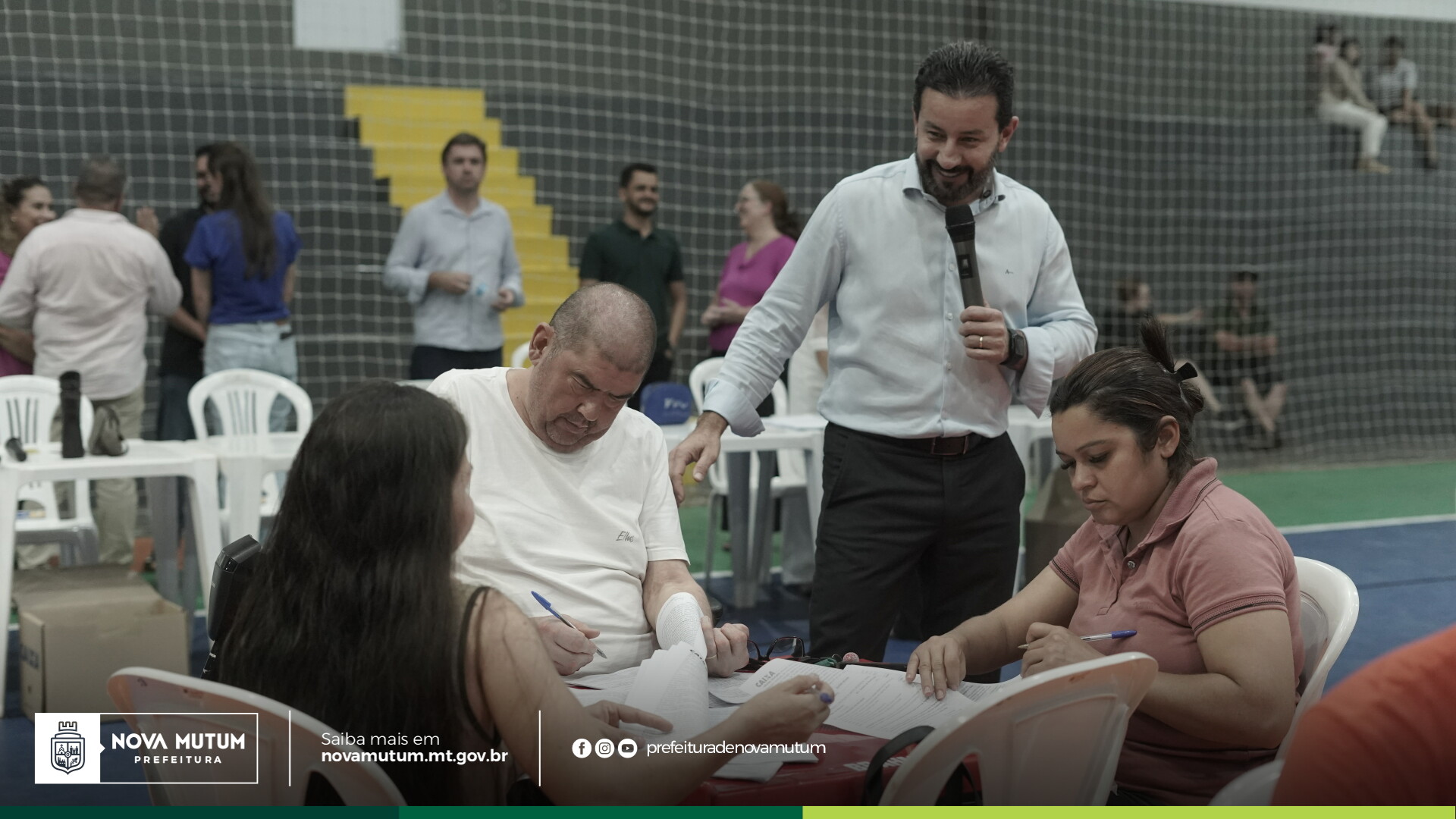 Mutuários do Residencial Buritis oficializam vínculo contratual com a Caixa Econômica Federal