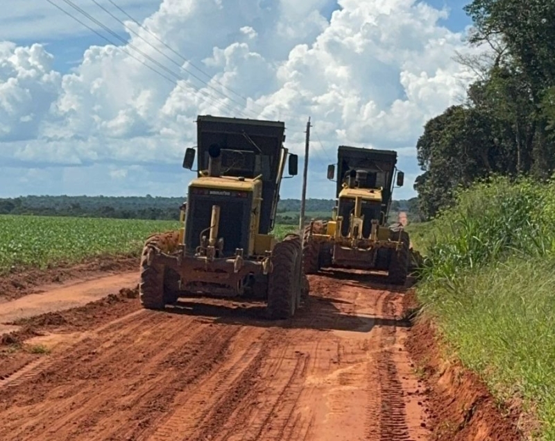 Prefeitura promove recuperação das Estradas do Cortado e Barro Preto