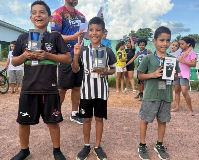 Cerca de 100 crianças entre 6 e 12 anos participam da 9ª Maratoninha Kids em Sinop