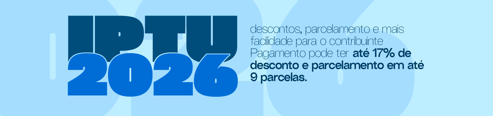 Prefeitura de Alta Floresta regulamenta pagamento do IPTU e da Taxa de Coleta de Lixo para 2026