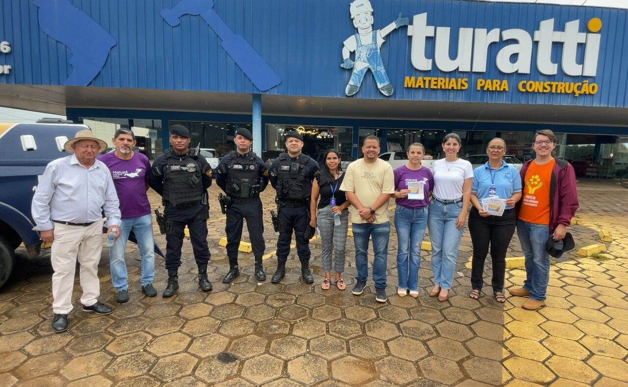Conselho Tutelar de Matupá realiza Pit Stop de conscientização com apoio da Polícia Militar