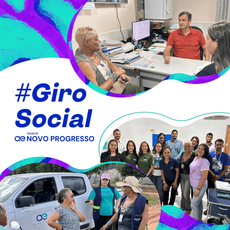 Equipe de Responsabilidade Social da Águas de Novo Progresso fortalece parcerias em rodada de reuniões e visitas no município